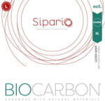  Kampós hárfahúr Sipario BioCarbon 2. oktáv készlet