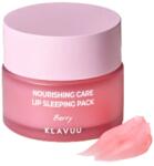 KLAVUU Nourishing Care Lip Sleeping Pack éjszakai ajakpakolás, Berry