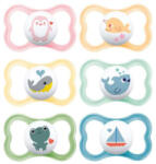 MAM Játszócumi Air, megújult! szilikon lapított (méret: 3) 16+ hó - babybear