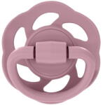 Nip Set 2 suzete Nip Cherry Girl cu tetina rotunda din latex natural, 0-6 luni, nip 38882 - carboysafety