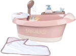 Smoby Cadita pentru papusa Smoby Baby Nurse Baleno Bath roz cu accesorii Papusa