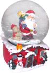  Téli Házikó zenélő hógömb 8cm (1241339)