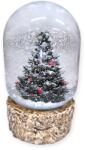  Téli fenyő - dekoratív karácsonyi hógömb 11 cm (1169346)