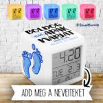 Time4Gift Egyedi Nevekkel - Boldog első fiús apák napját ébresztő óra