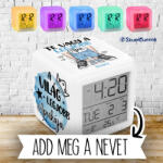 Time4Gift Egyedi Nevekkel - A világ legjobb fiús apukája ébresztő óra