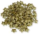  Polisztirol csillag kicsi csillámos - ARANY