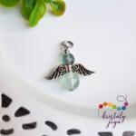 Kristály Jóga Shop Fluorit angyal medál