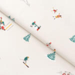 Goldea pamutvászon - téli örömök 160 cm