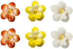 Decora Decor Zahar - Orhidee O 3.5 cm, 3 culori, 30 buc (5600101)