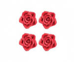 Decora Decor Zahar - Trandafiri Rosu O 3.5 cm, 30 buc (500011)