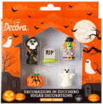 Decora Decor Zahar - Figurine Halloween 3D O 2 - 4.3 cm, 5 modele, 6 buc (500439)