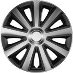 MEGA DRIVE Taсове за джанти 14" Mega Drive CARBON AVIATOR SILVER&BLACK (4080)