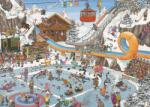 Jumbo - Puzzle Jan van Haasteren: Jocurile de iarnă - 1 000 piese Puzzle