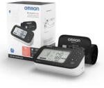 Omron Tensiometru automat Omron M7 pentru brat, masurarea tensiunii arteriale si a pulsului, cu afisaj digital, Alb Negru