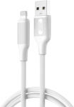 XO NB265 USB-A - Lightning kábel 2.4A 1m - fehér