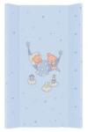 Ceba Baby Saltea de Infasat COMFORT 50x80cm, cu Intaritura, Grosime 3cm, Sistem Anti-Alunecare, Ursi in hamac albastru 212-017-160 (212-017-160) Saltea de infasat