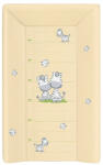 Ceba Baby Saltea de Infasat cu Capat Inchis 50x70cm, cu Intaritura, Suprafata Moale, Sistem Anti-Alunecare, Ceba Baby, Zebra, galben, 201-002-141 (201-002-141) Saltea de infasat