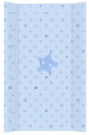Ceba Baby Saltea de Infasat COMFORT 50x80cm, cu Intaritura, Grosime 3cm, Sistem Anti-Alunecare, Stele, Albastru 212-066-160 (212-066-160) Saltea de infasat