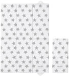 Ceba Baby Salteluta pliabila pentru infast, ideala voiaj, 60x40 cm, Ceba Baby, Stars, 305-094-522 (305-094-522) Saltea de infasat