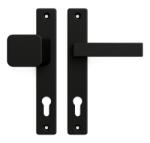  K05G mâner-mâner fix stâng pentru poartă Neagră 90mm Fixă stânga (3059K22780)