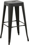FDY Scaun Bar Upser Metalic Negru Mat