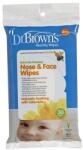Dr. Brown's Мокри кърпички за носле и лице Dr. Brown's, 30 броя (72239300176) - baby