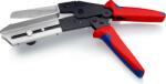 KNIPEX Ножици за перфорирани канали, синьо-червена (k950221)