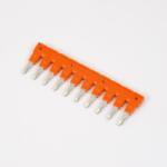 ONKA 10/10 Punte de creastă cu 10 fire izolate pentru borne cu șurub de 10 mm2, 1060124 (1060124)