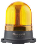 MUCCO 5 Moduri ø100 Univ. Far De Semnalizare Cu Semnal Sonor, 12-24 V Ac/dc, Galben (snt-110-b-3)