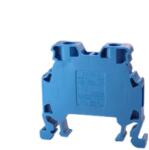 ONKA 4mm2 Conector șină cu șurub bloc terminal șină DIN terminal 2 fire albastru, 1010025 (1010025)