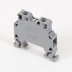 ONKA 4mm2 Conector șină cu șurub bloc terminal șină DIN terminal 2 fire gri, 1010022 (1010022)
