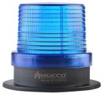 MUCCO SNT-915-B-4 90 diametru 5 moduri de iluminare 10 LED-uri SMD melodice cu buzzer 12-24V AC/DC lampă de acoperiș albastră (SNT-915-B-4)