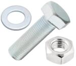 JKH Hatlapfejű csavar M6x30 +anya+lapos alátét (10 db) (J3902826)