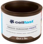 Cellfast Ágyásszegély 10cm x 9m barna egyenes (30-211)