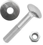 JKH Kapupántcsavar M6x40+anya+fakötésű alátét (10 db) (J3990005)