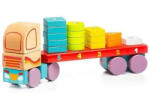 Cubika Fa kamion fakockákkal - 32 cm (13425) - jatek-auto