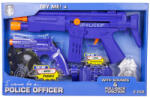  Rendőr fegyver 6 darabos készlet - kék