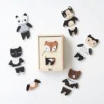Wee Gallery - Mix&Match öltöztető kirakó (ZKUKwg5030)