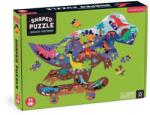 Mudpuppy - Gördeszkás dínós 75 db-os puzzle (ZKUK9780735376496)