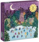 Galison - Joy Laforme - Merry Moonlight Skaters 500 darabos karácsonyi puzzle (ZKUK9780735366725)