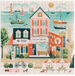 Galison - Ház a parton 500 db-os puzzle (ZKUK9780735376878)