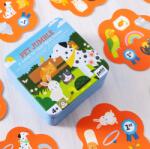 Petit Collage Petit Collages- Pet Jumble-állatos csapkodós kártyajáték (ZKUK9781797229317)