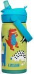 CamelBak Flip Straw Kids szívószálas termosz 350 ml - Dino Jam