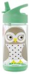 3 Sprouts gyerek kulacs - bagoly - 350 ml