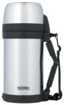 Thermos Duplafalú Rozsdamentes termosz 2 pohárral -szürke - 1400 ml