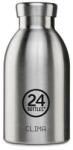 24Bottles Clima 330 ml rozsdamentes acél termosz - Steel