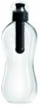 bobble Black vízszűrős kulacs - átlátszó kupakkal - 550 ml