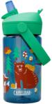 CamelBak Flip Straw Kids szívószálas műanyag kulacs 400 ml - Friendly Forest