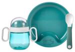 Mepal Mio gyerek 3 részes étkészlet - mély türkiz
