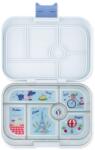 Yumbox Original 6 rekeszes uzsonnásdoboz - bento box - Hazy Gray - Paris